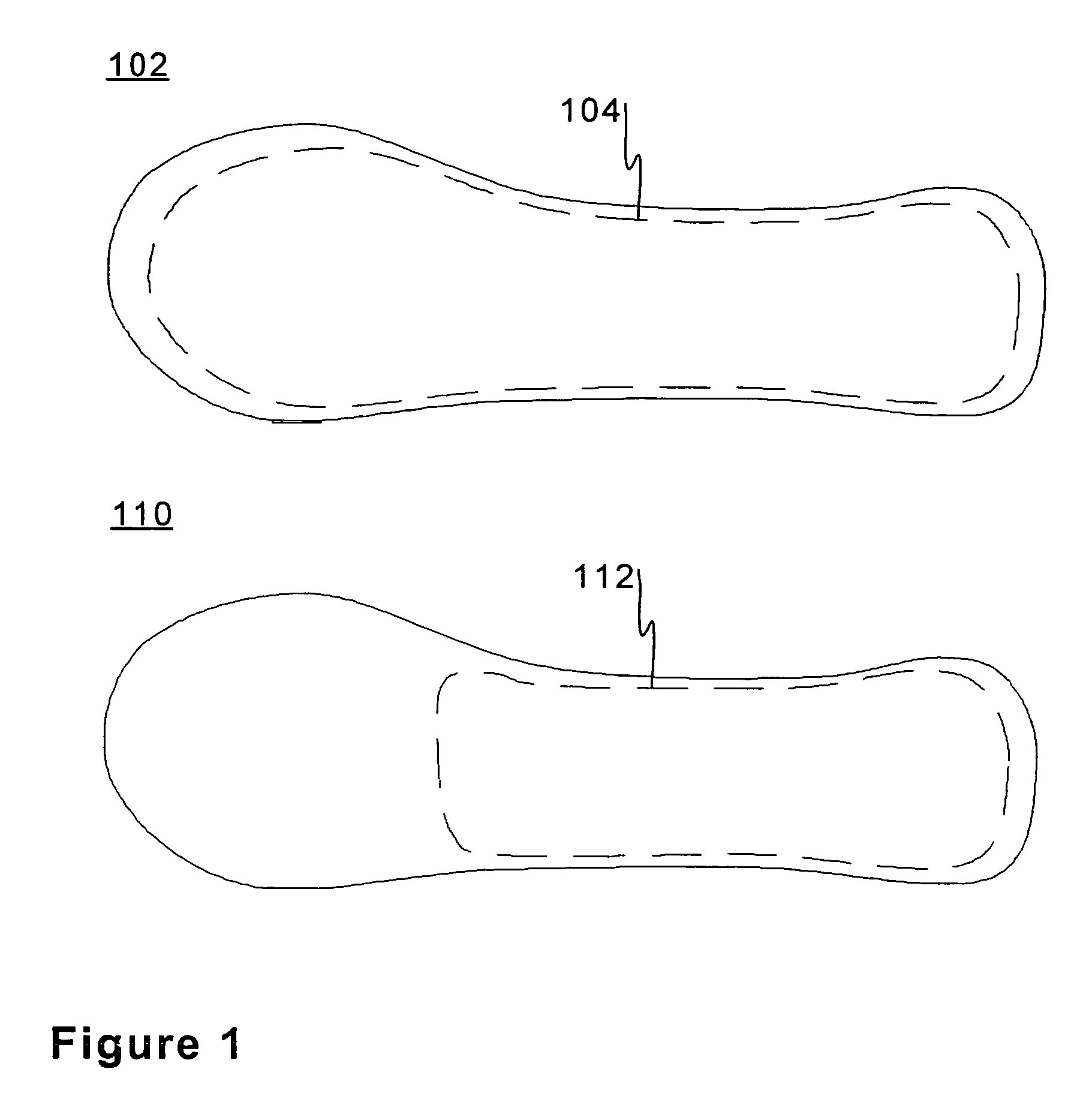 Individually formed footwear and a related method