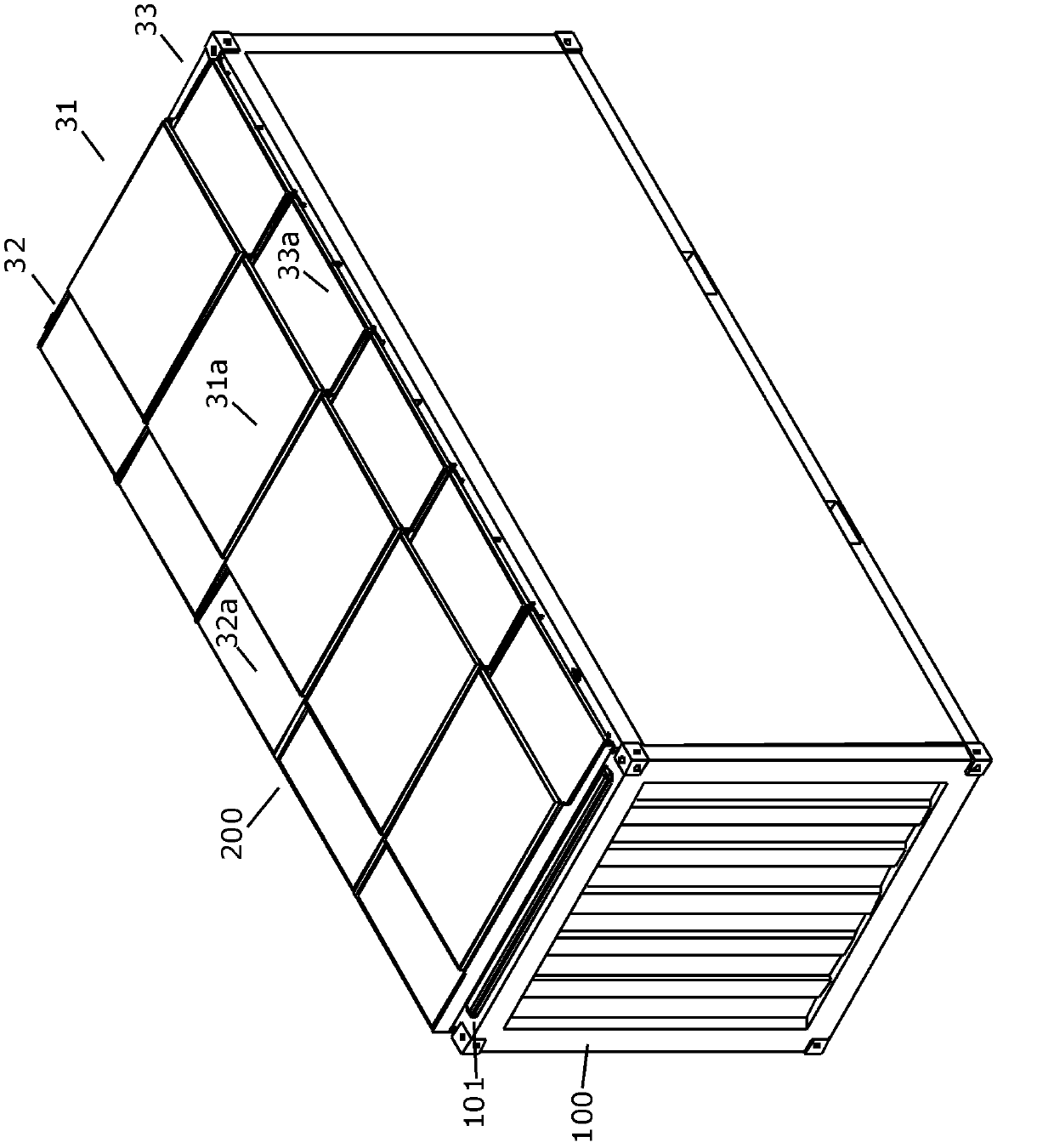 Stretchy type solar photovoltaic assembly and photovoltaic system