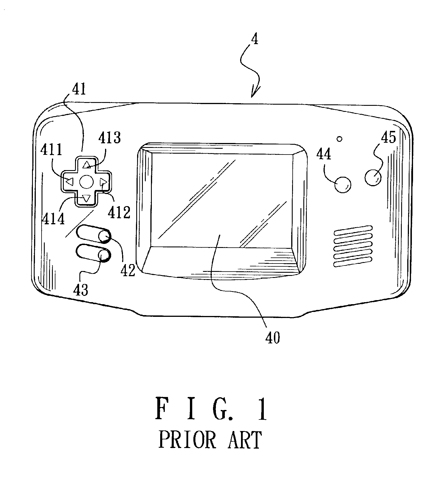 Key-operating device for a hand-held video game apparatus