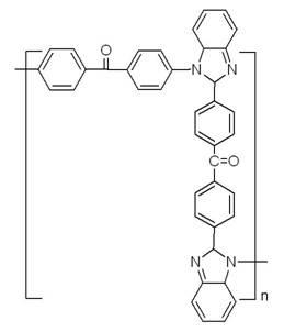 Polyarylketone imidazole and its preparation method