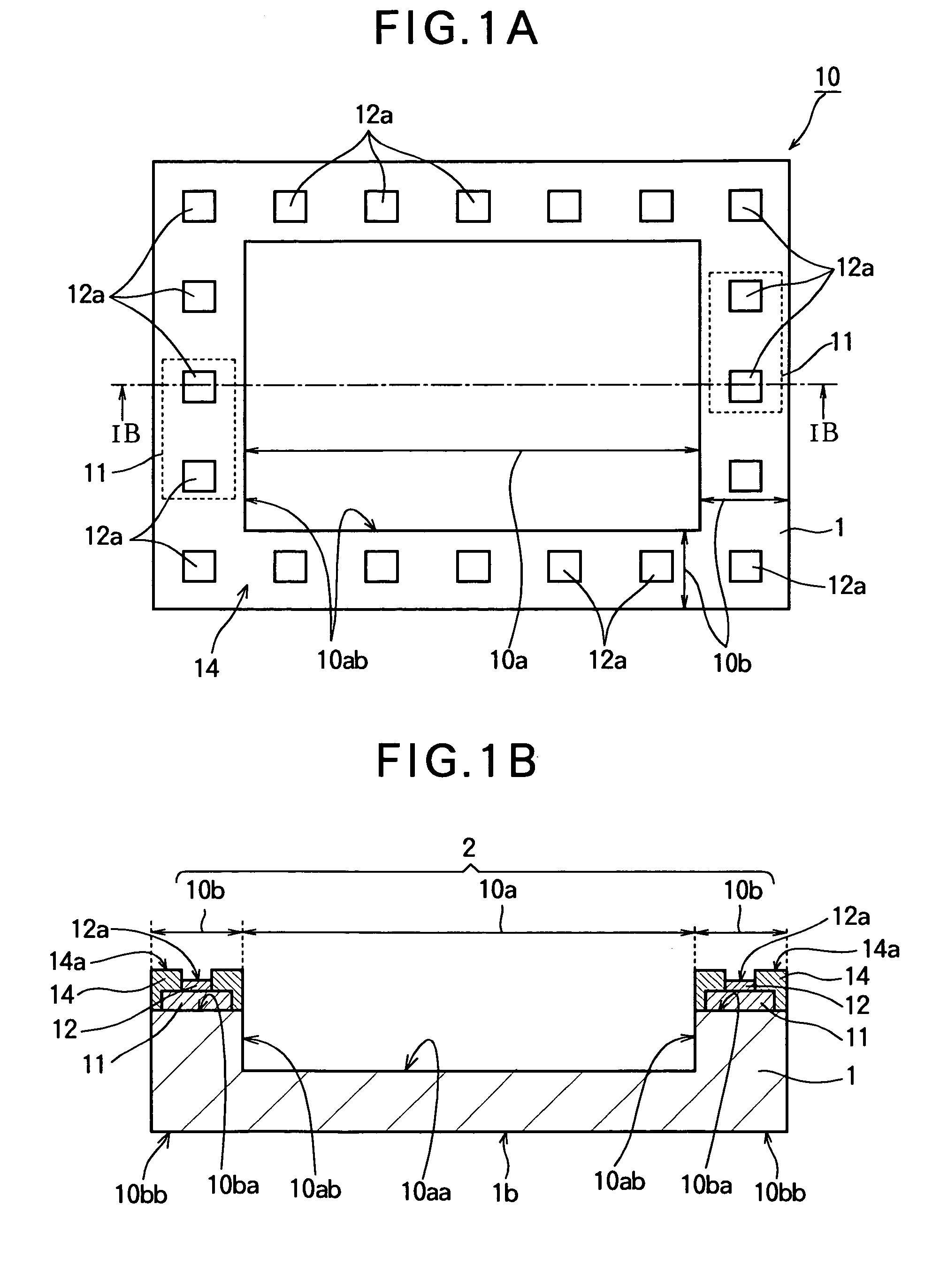Semiconductor device having a frame portion and an opening portion with mountable semiconductor chips therein