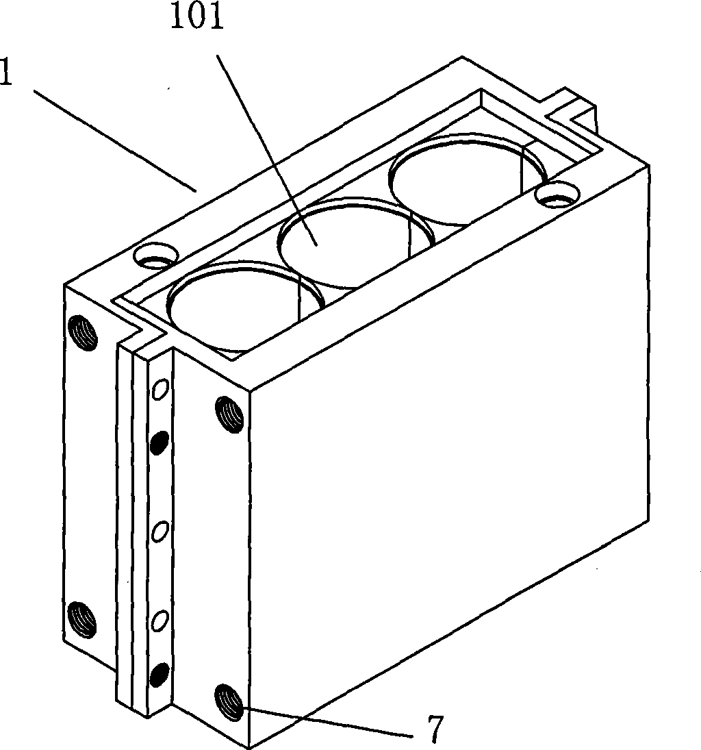 Capacitor with high heat radiation power
