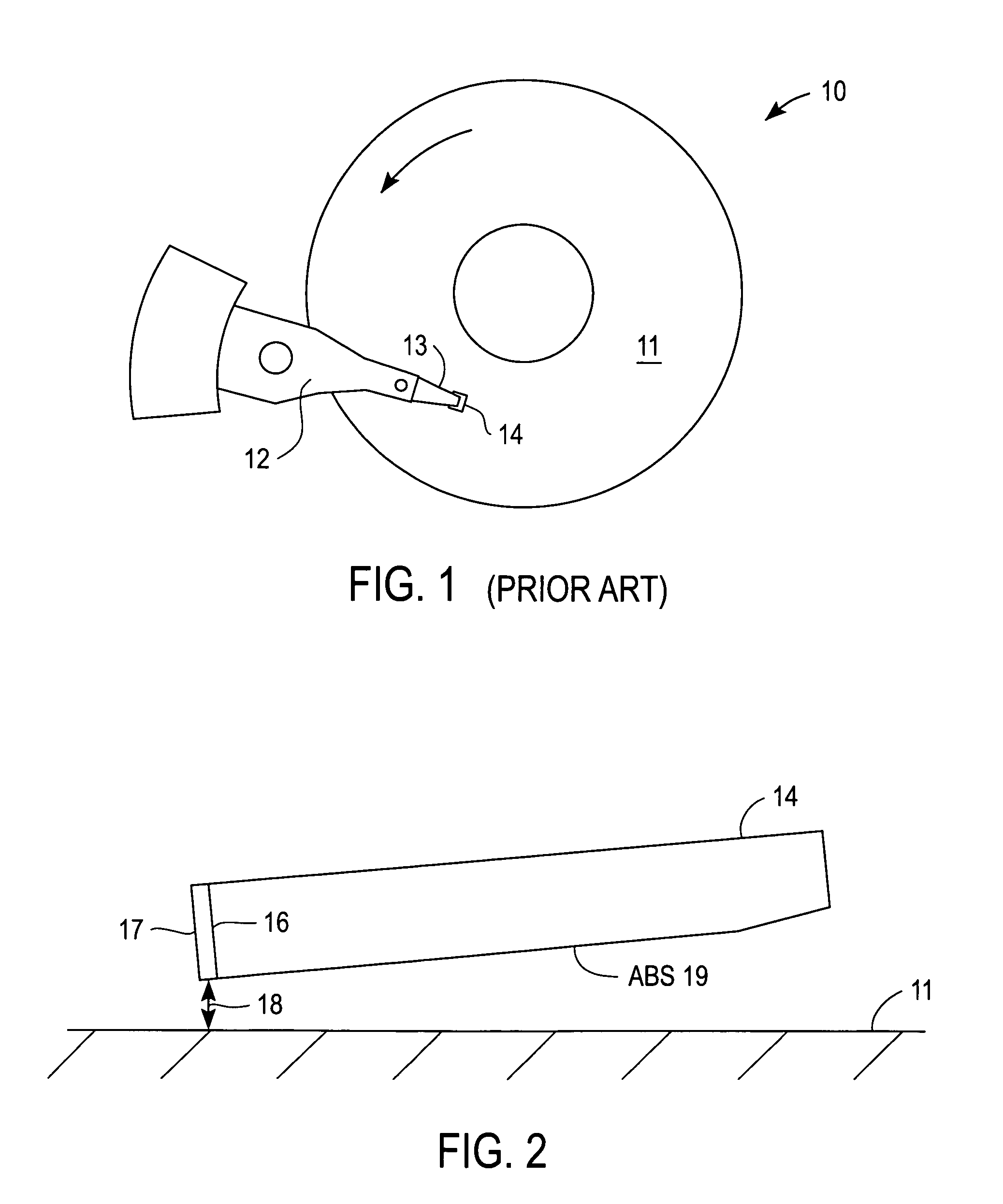 Magnetic recording head with resistive heating element and thermal barrier layer
