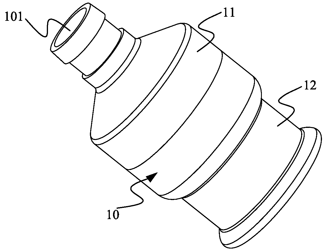 Earphone with dual loudspeakers