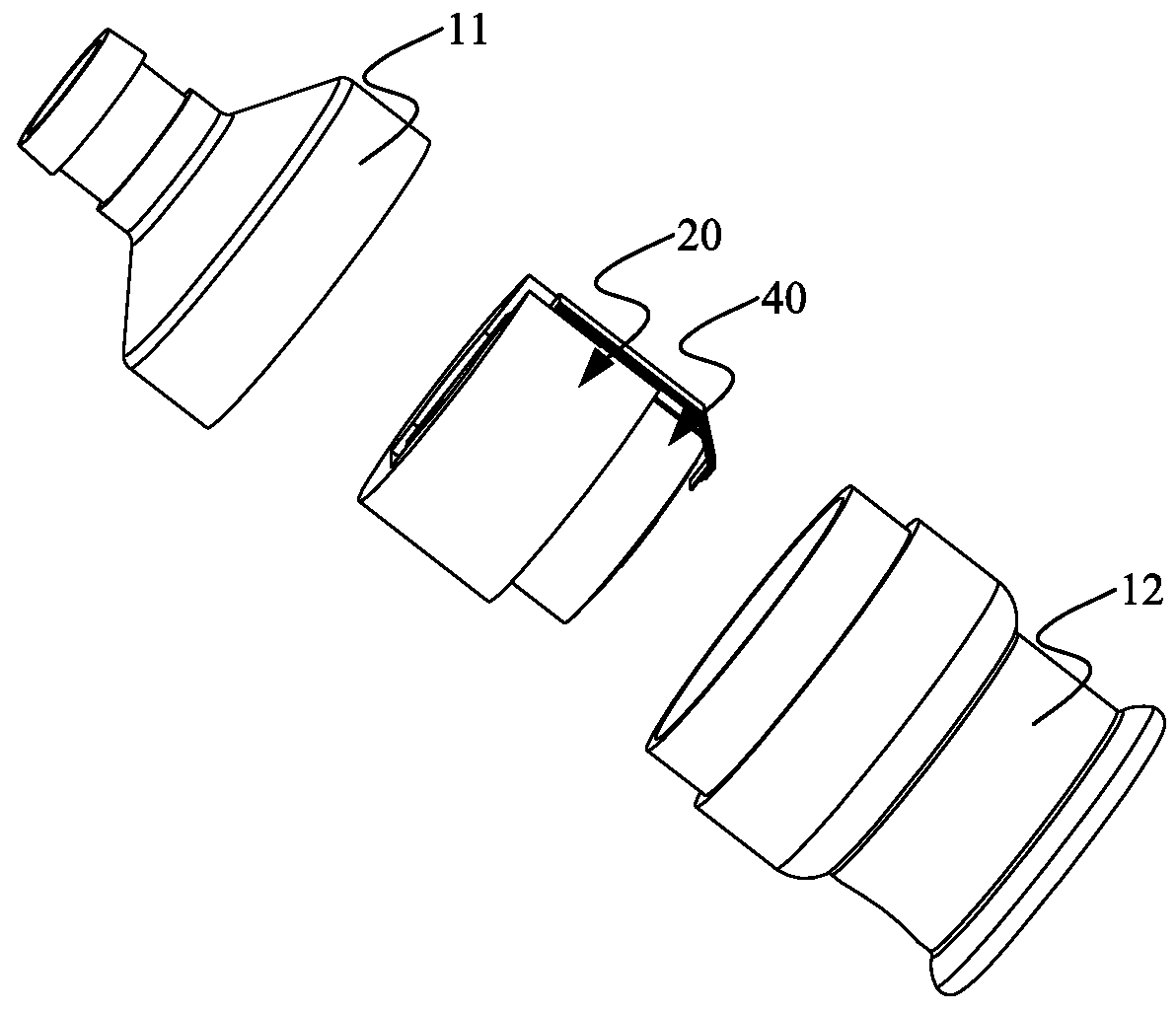 Earphone with dual loudspeakers