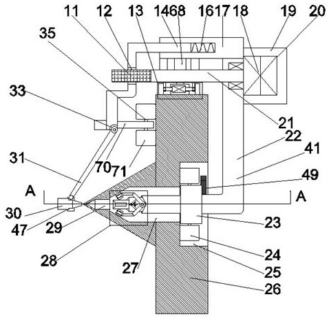 Hole blocking detection device for spinneret plate