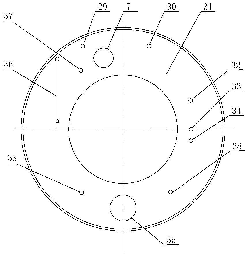 New earth pressure balance shield machine and working method thereof