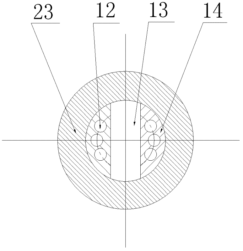 Hydraulic jet pump capable of realizing reverse-circulating production and reverse-circulating lifting of pump core