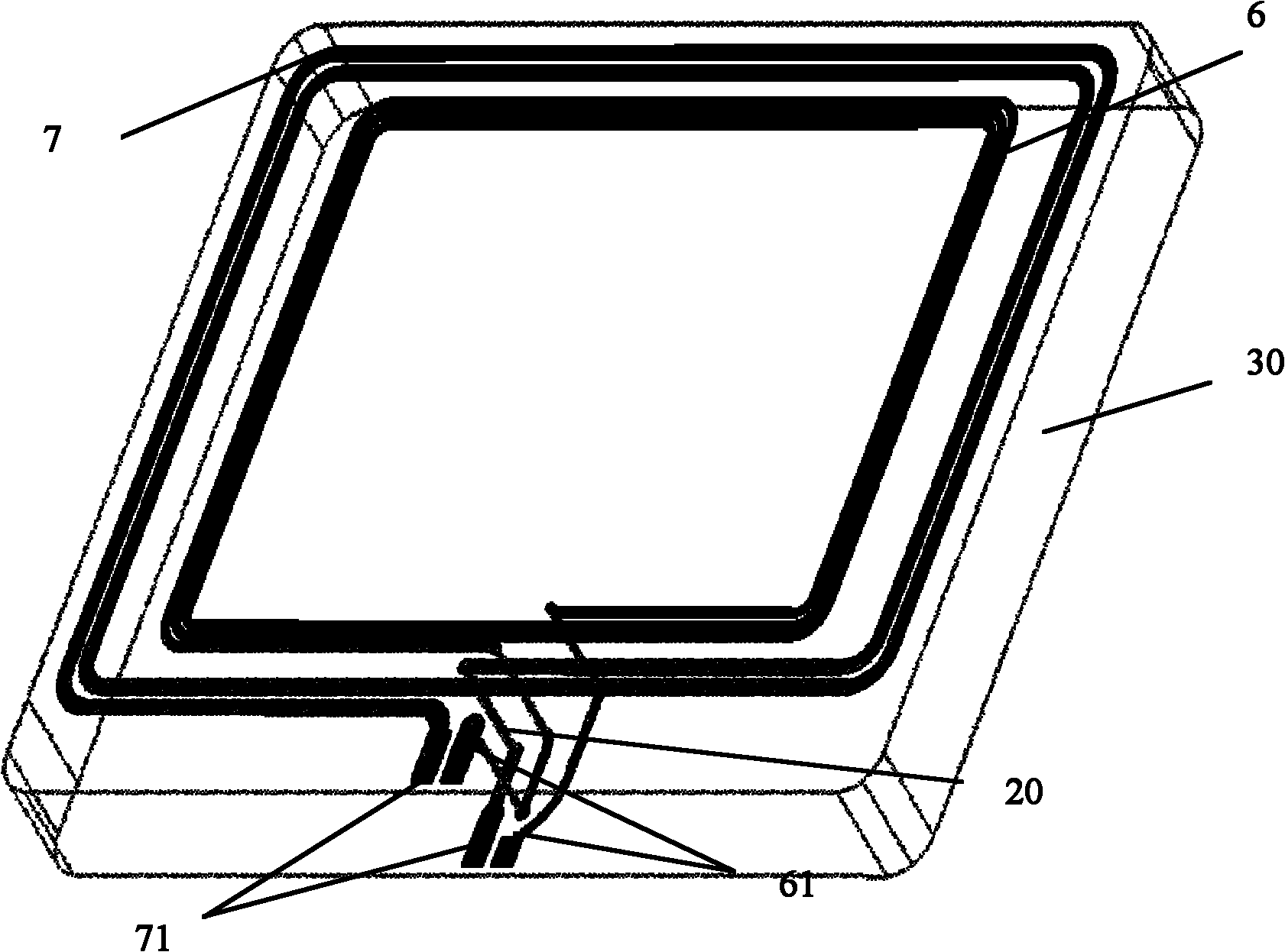 Two-channel coil antenna and device applying same