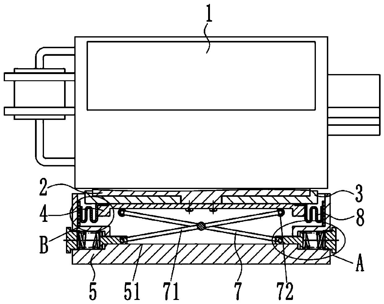 Dyeing process of knitted fabric, and dyeing machine