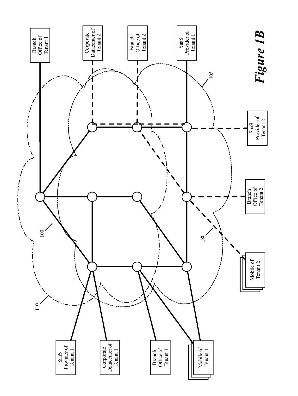 Defining and distributing routes for a virtual network