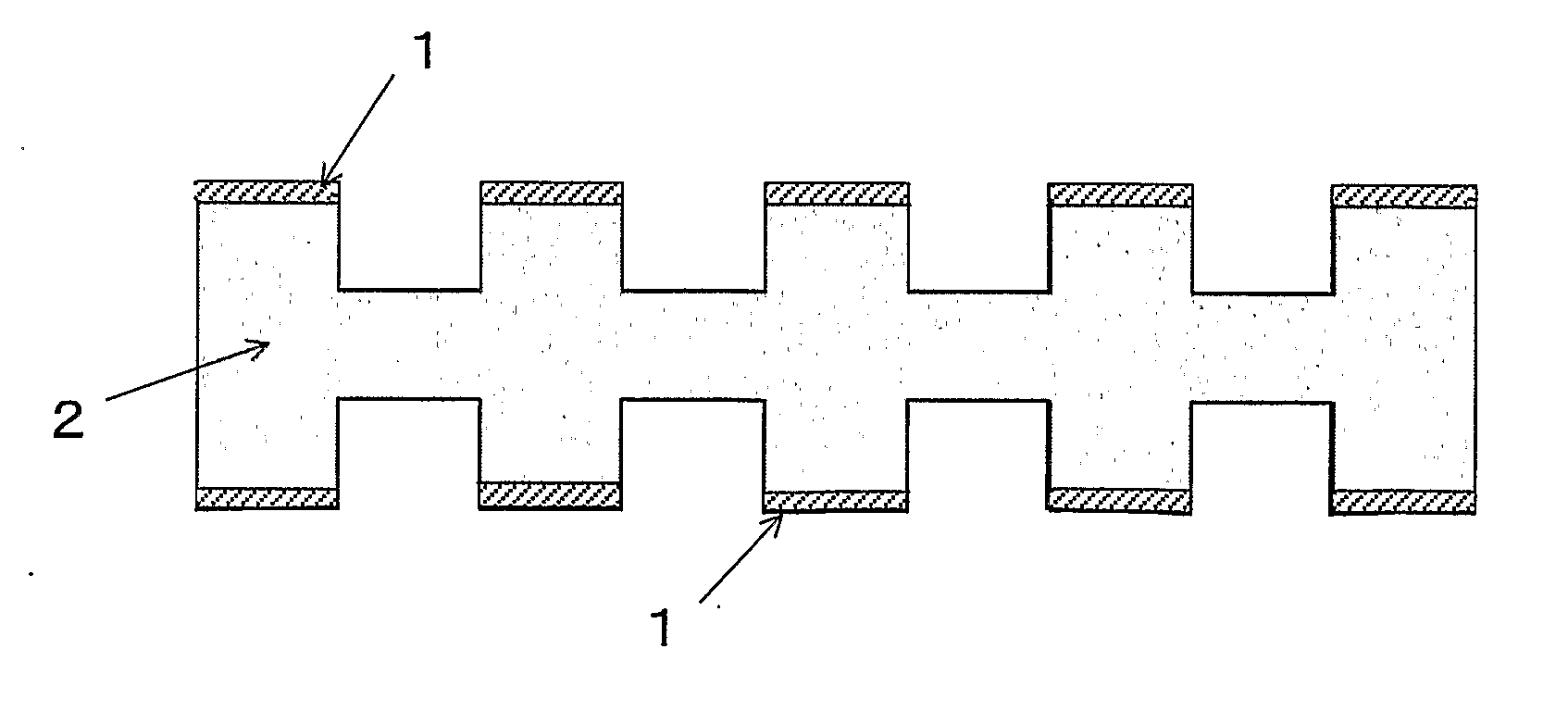 Fuel cell separator and production process thereof