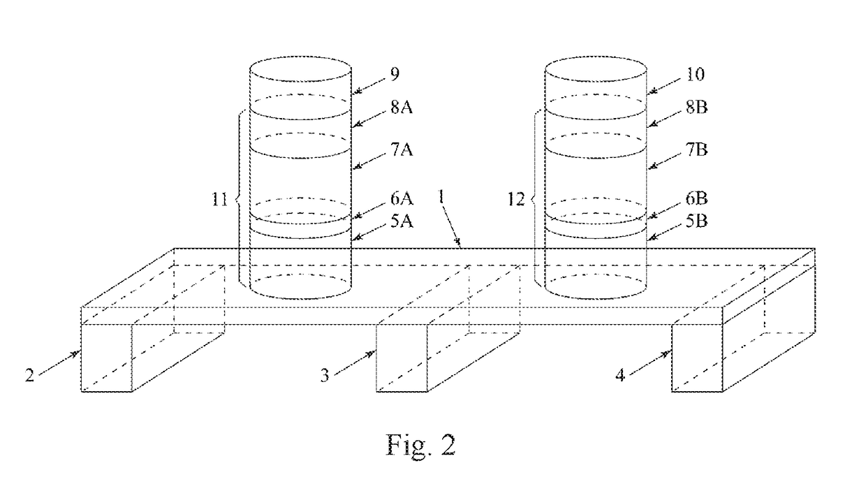 Complementary magnetic memory cell