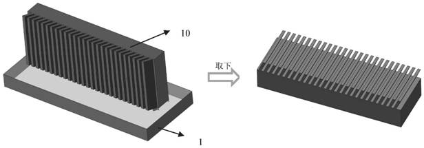 Preparation method of AR diffraction optical waveguide imprinting mold, soft mold and application