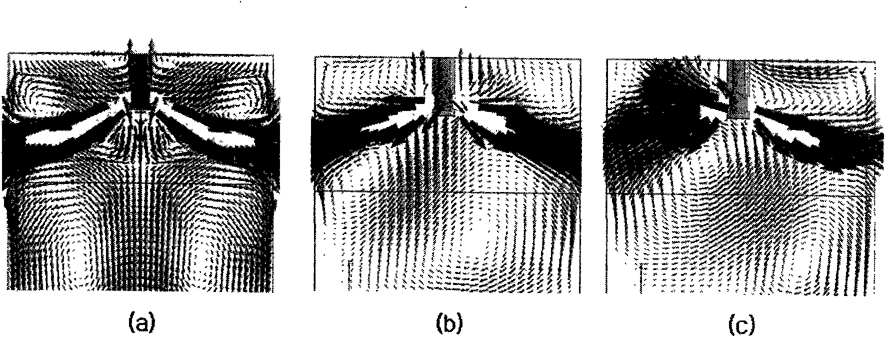 Submerged-entry nozzle centring device