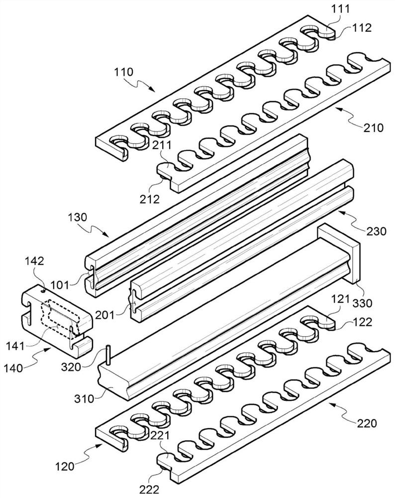 Sealing zipper and sealing zipper assembly