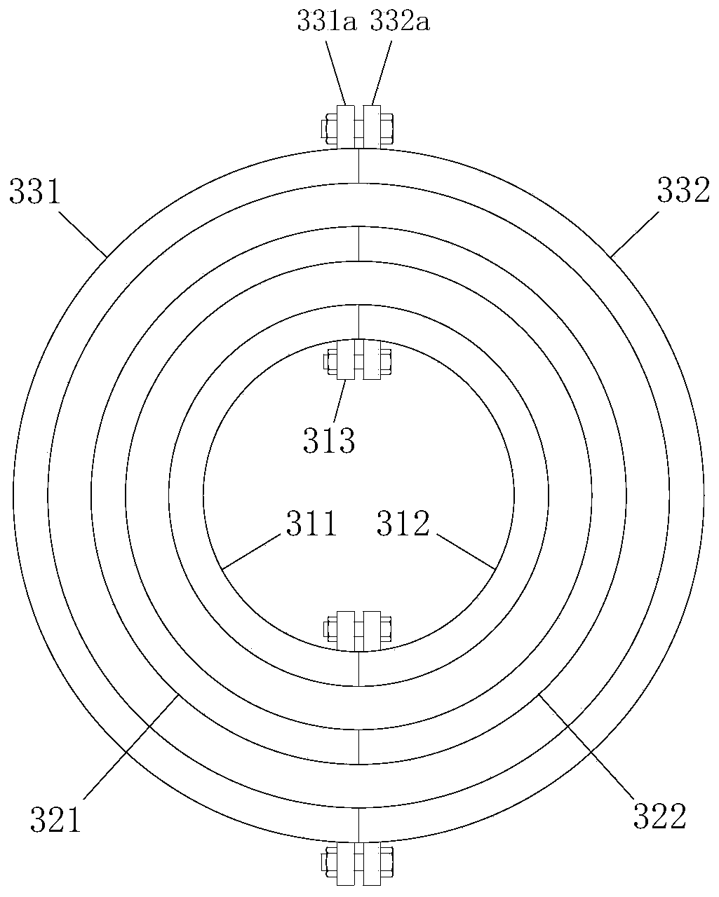 Device for making biaxially oriented pvc pipe elbow and method for making the same