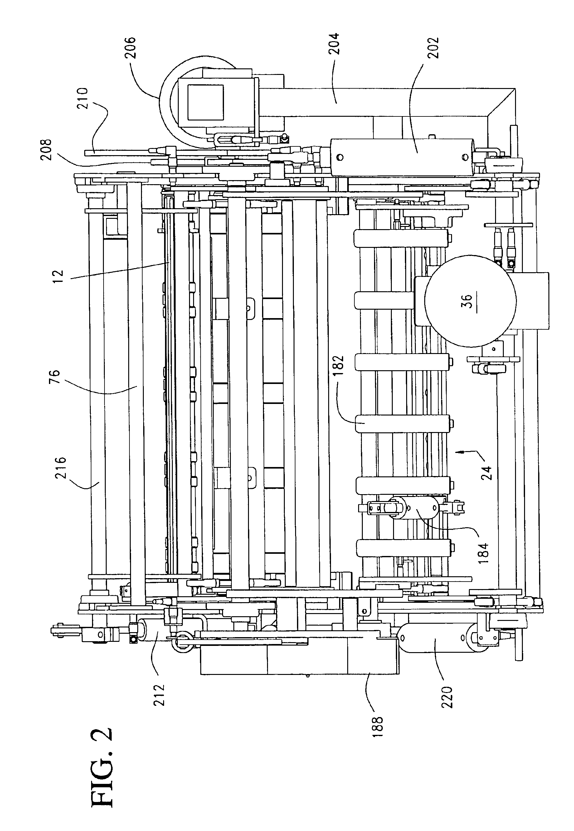 Method and apparatus for stacking discrete planar objects