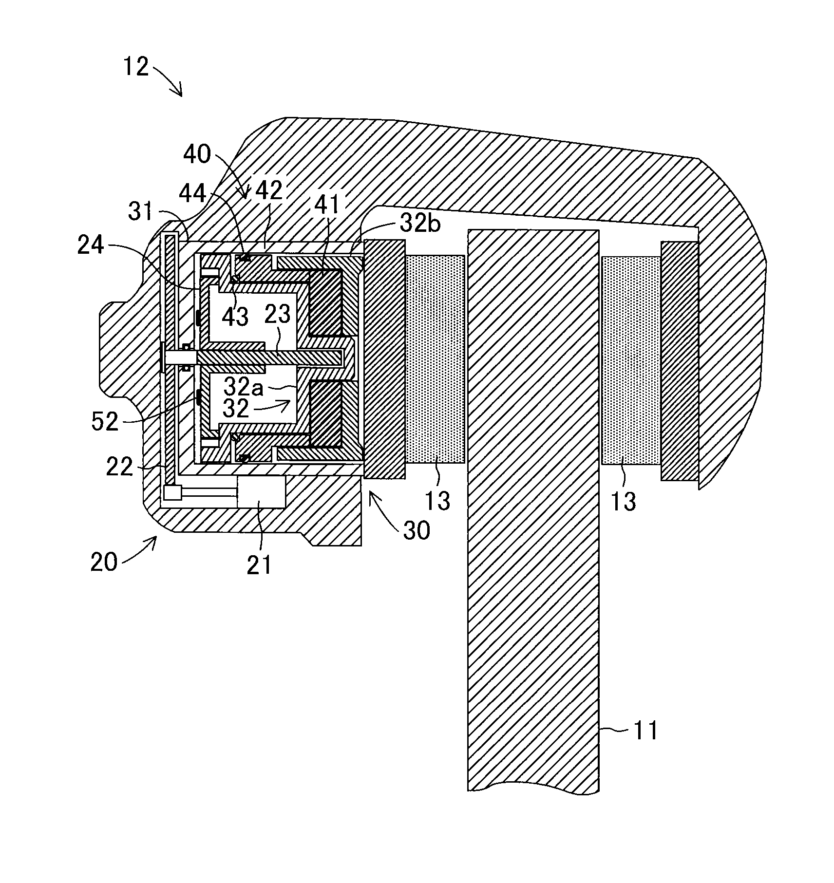 Electric brake apparatus for vehicle