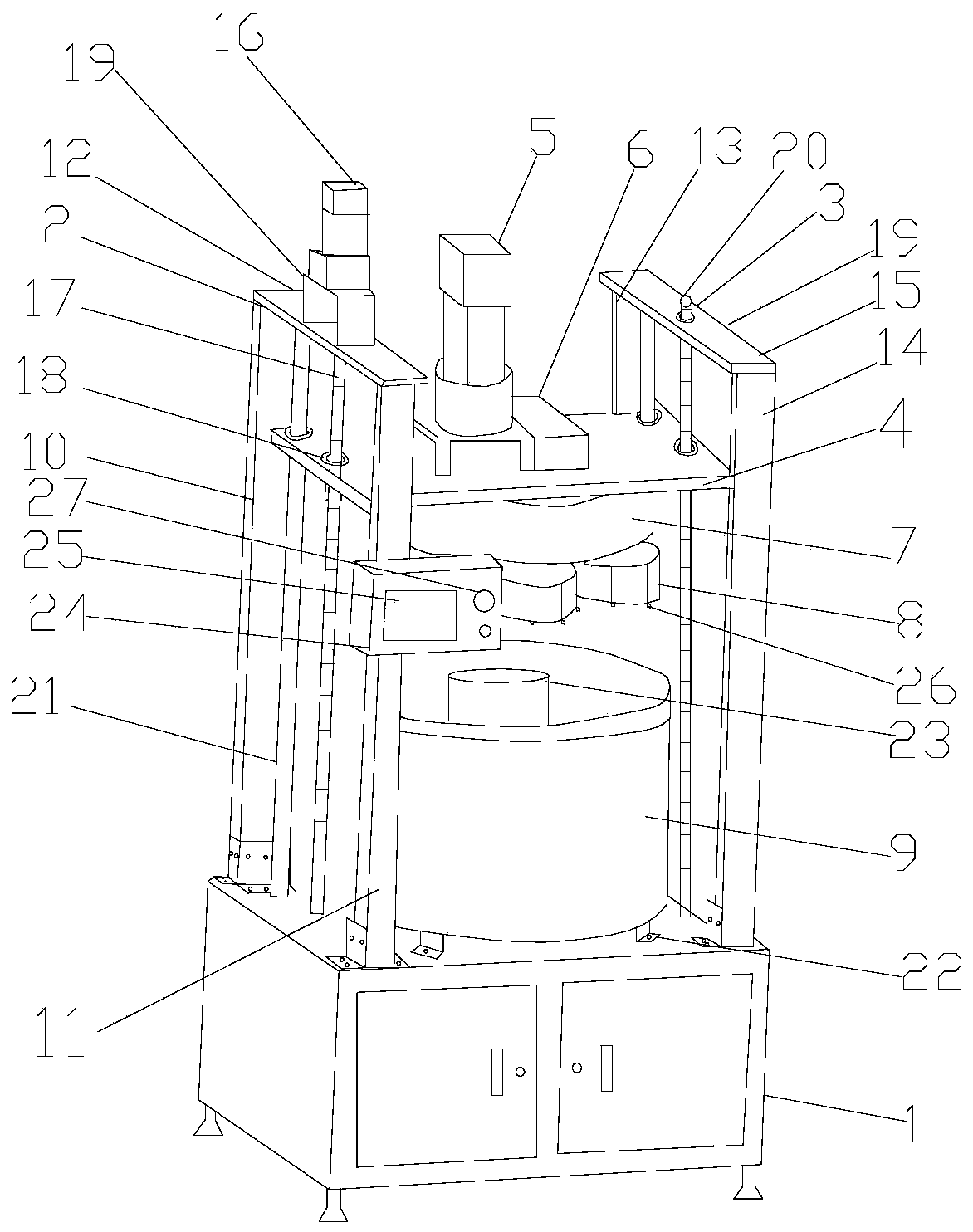 Watchcase grinding equipment and application thereof