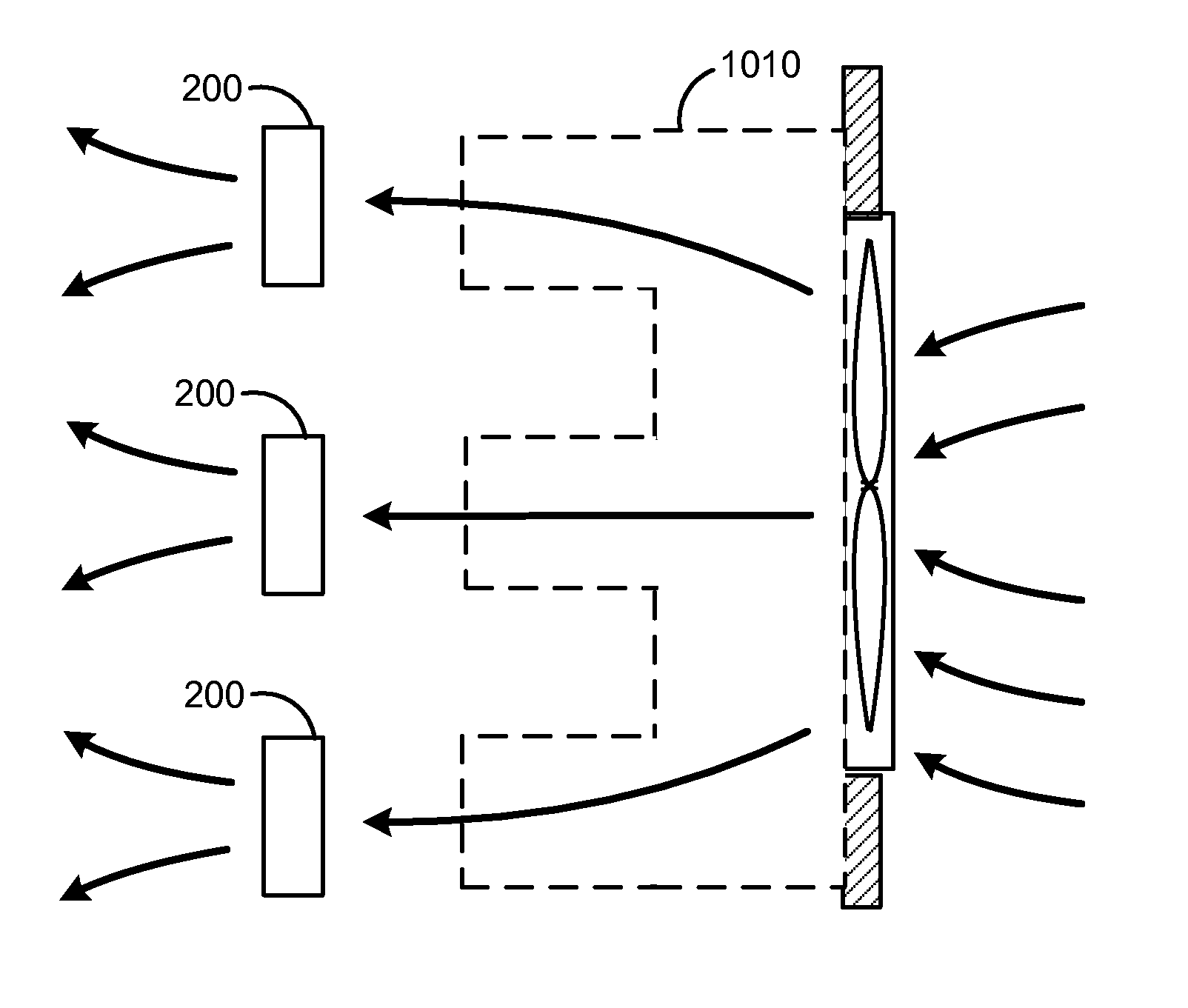 System and methods for wind energy recapture from a non natural wind source