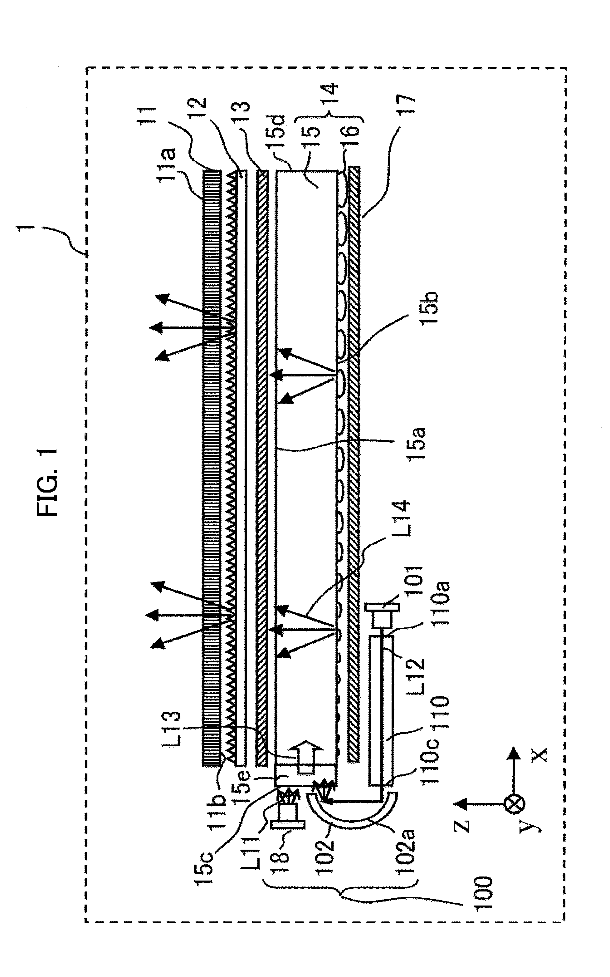 Surface light source device and liquid crystal display device