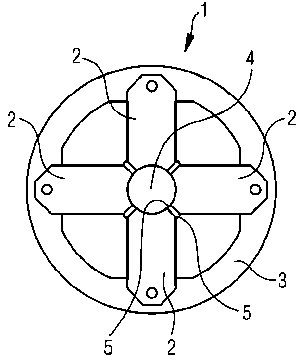 Magnetic bearing, shaft and shaft mounting