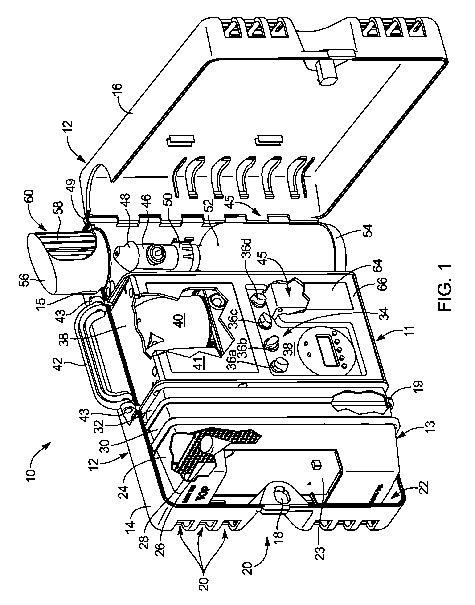 Atomization separating and silencing apparatus and method