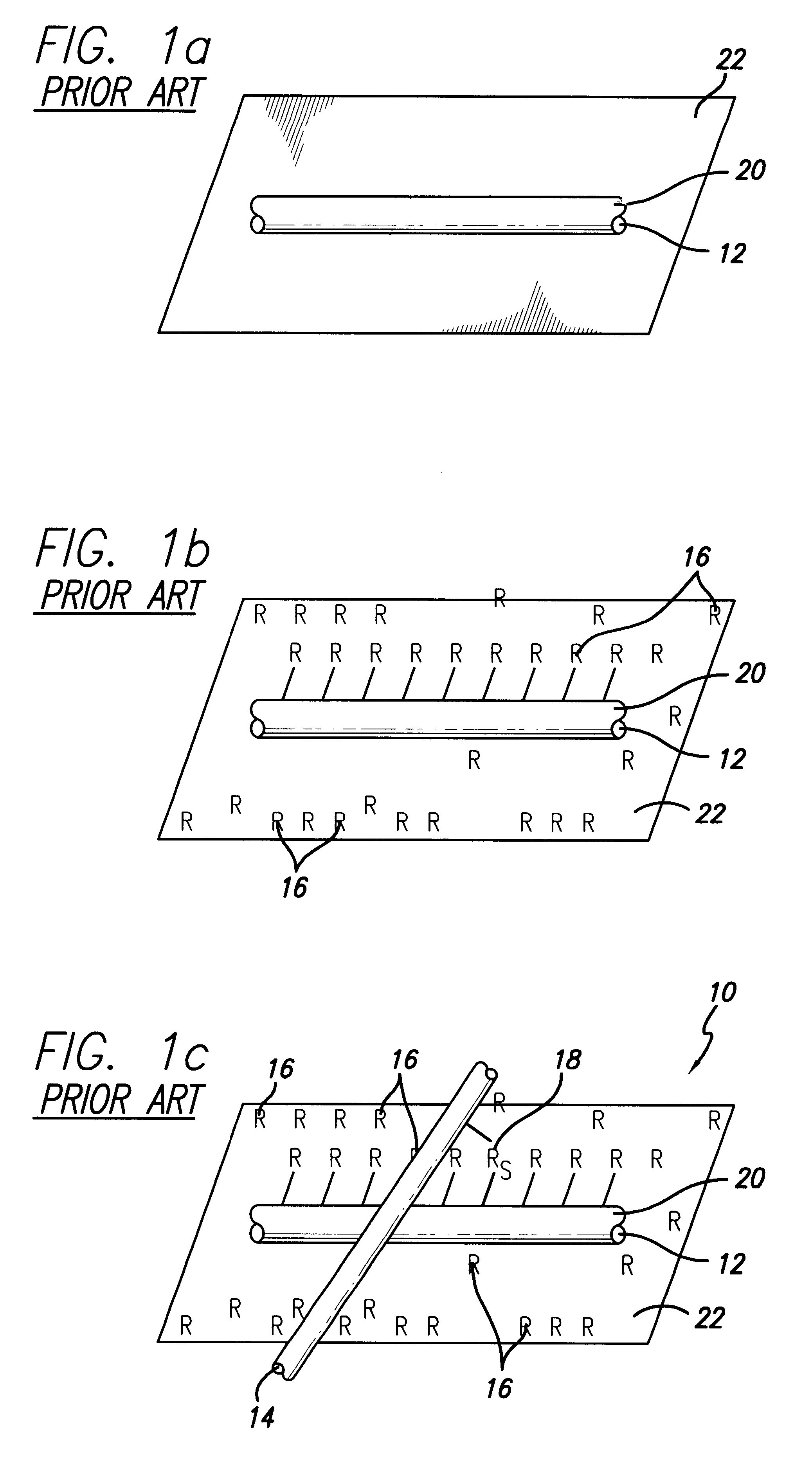 Fabrication of molecular electronic circuit by imprinting