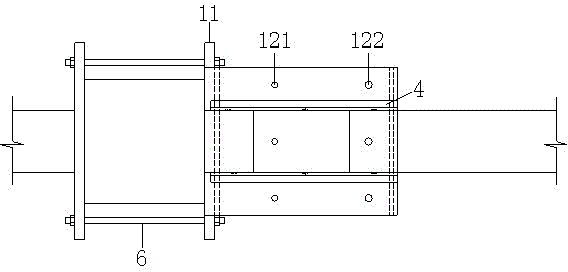 Prefabricated Frame Structure Connection Support Formwork with Adjustable Vertical Height