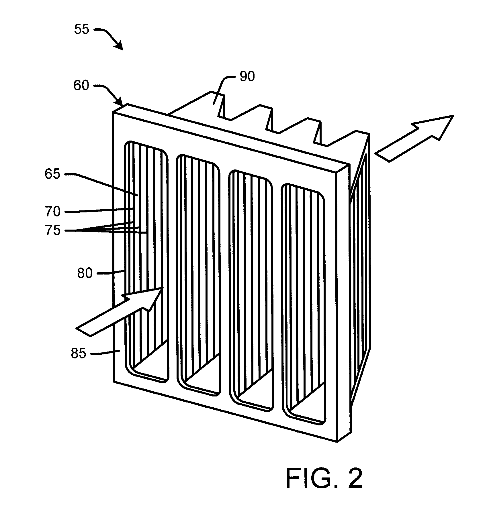 Gas Turbine Filtration System with Inlet Filter Orientation Assembly