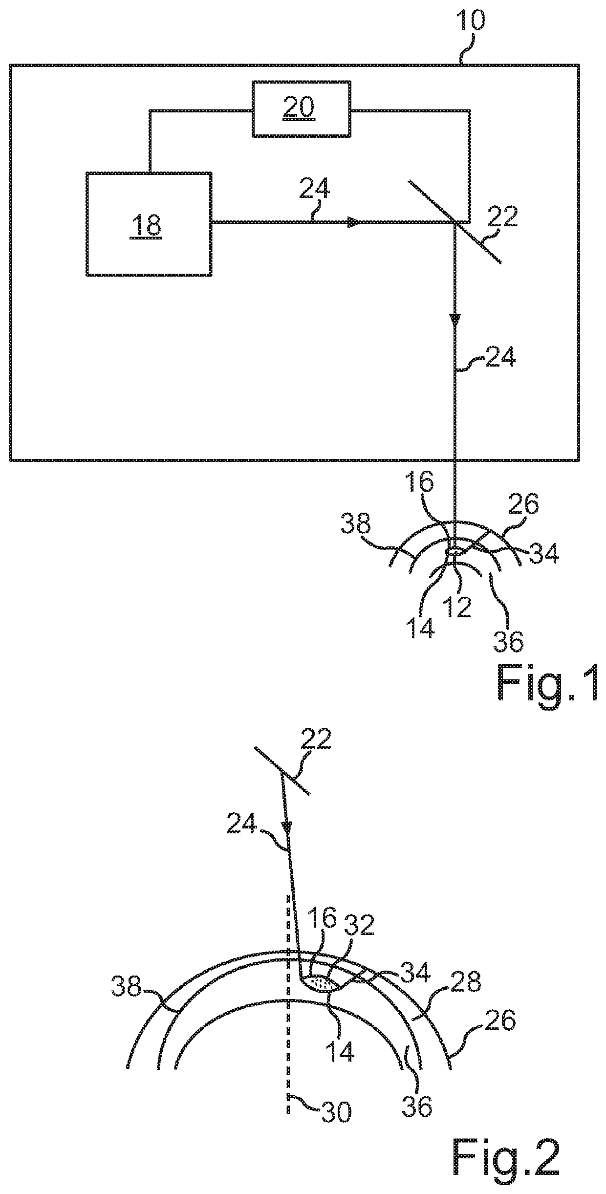 Method for controlling an eye surgical laser and treatment device