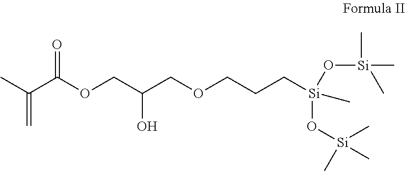 Silicone polymers comprising sulfonic acid groups