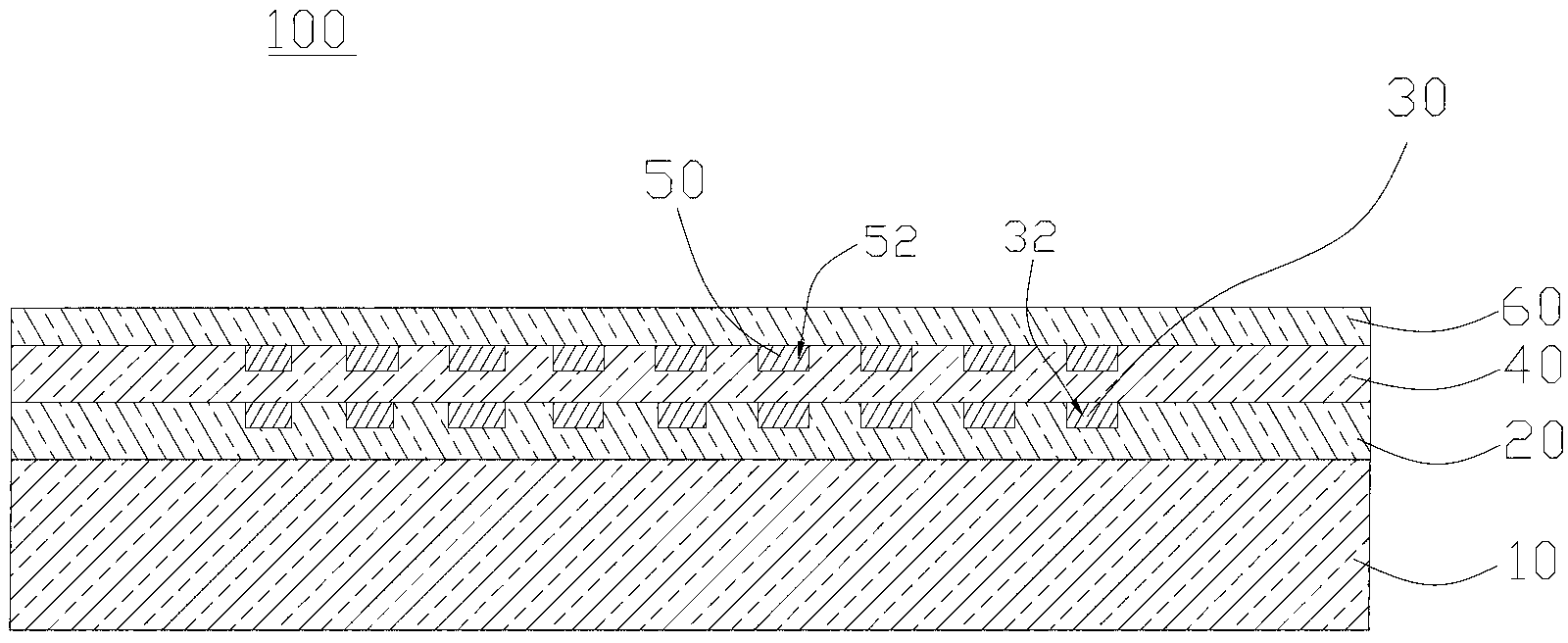Double-layer touch screen and preparation method for same