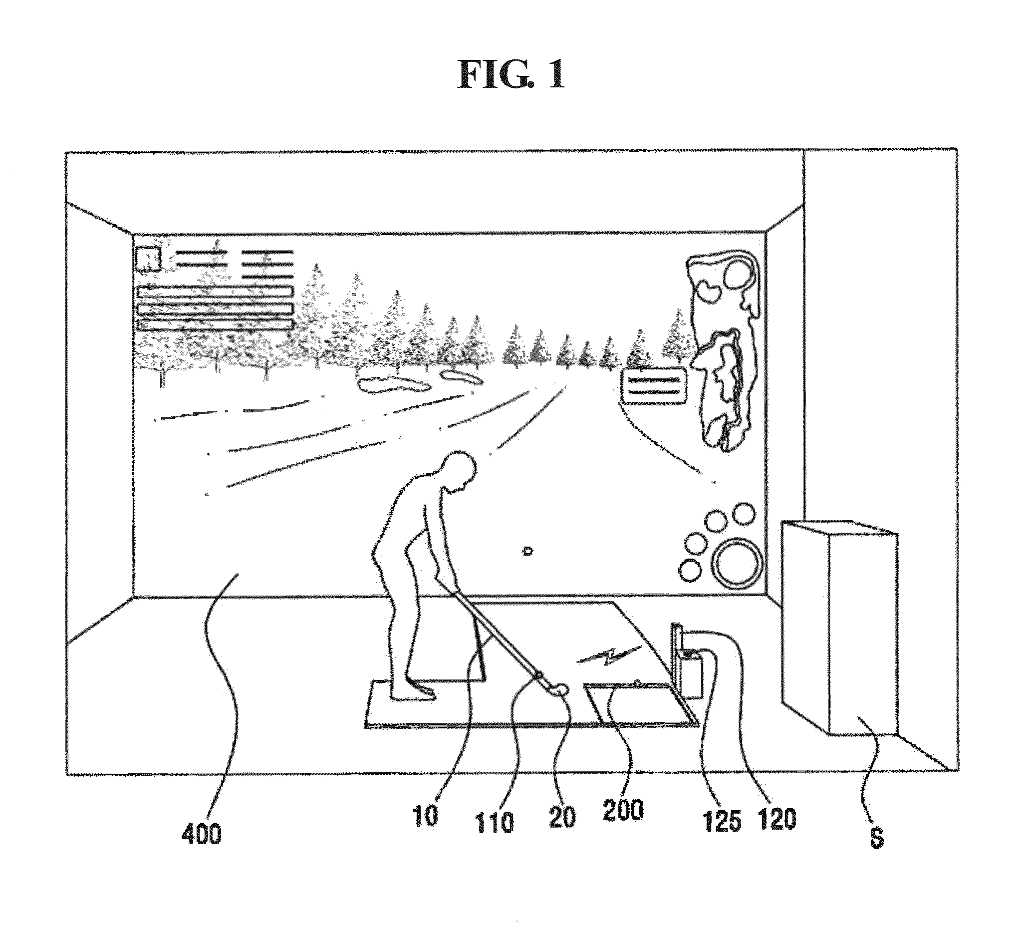 Golf simulation apparatus and method for the same
