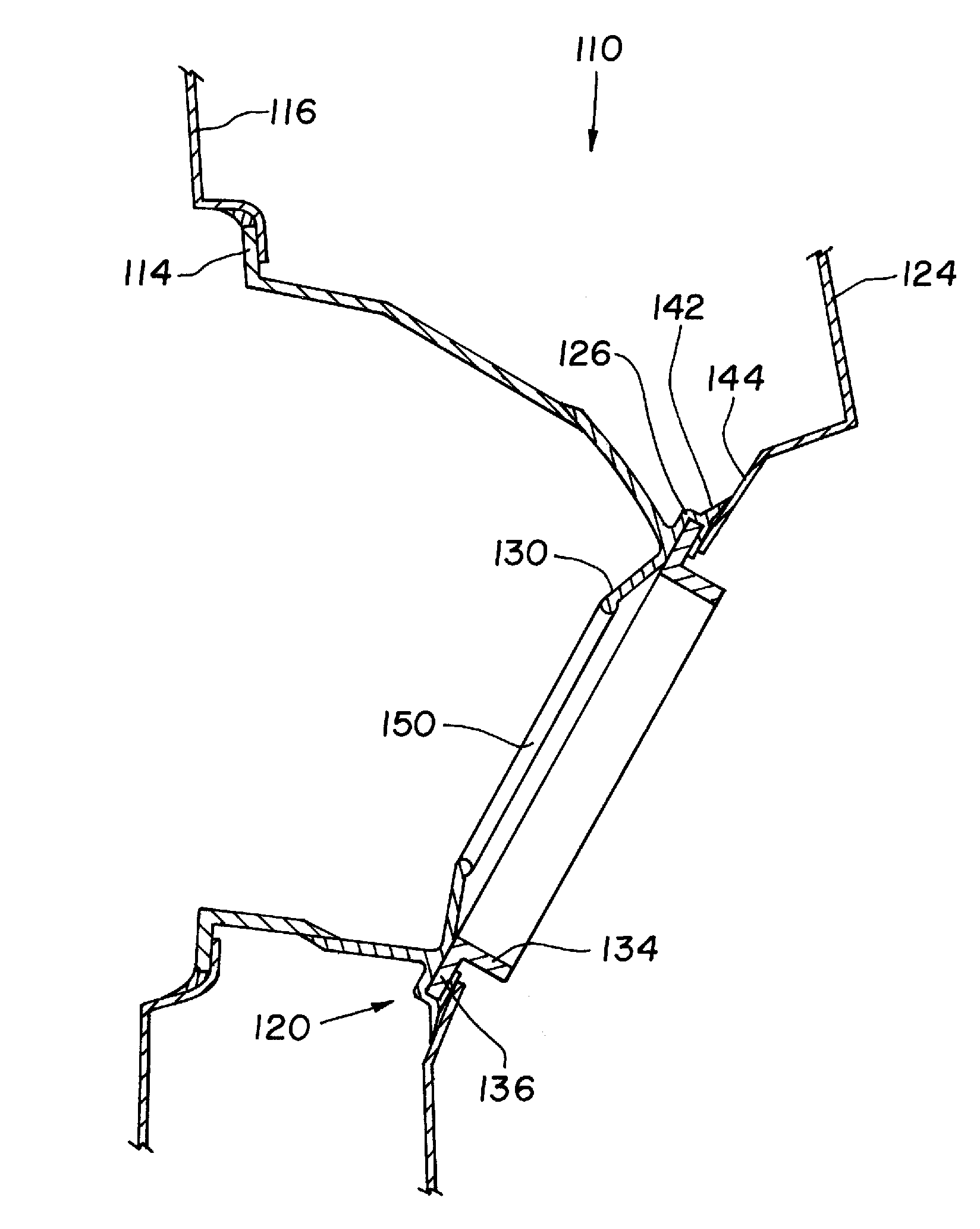 Integrated floating overmolded snap-ring and seal for a plastic fuel housing assembly