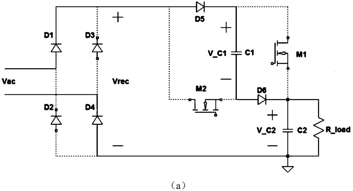 AC/DC power supply circuit compatible with thyristor dimming and its control method and power supply method