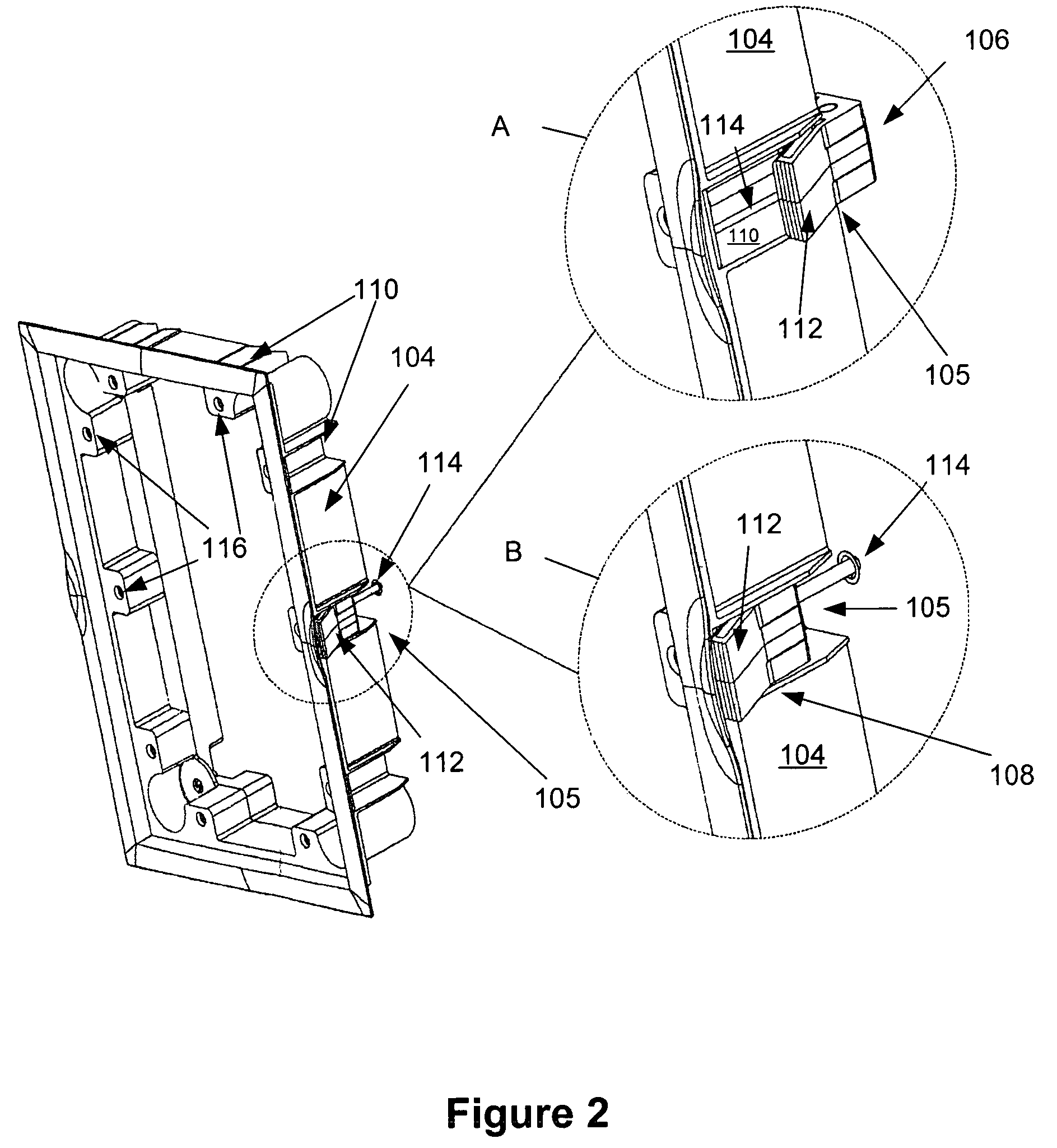 Loudspeaker mounting mechanism