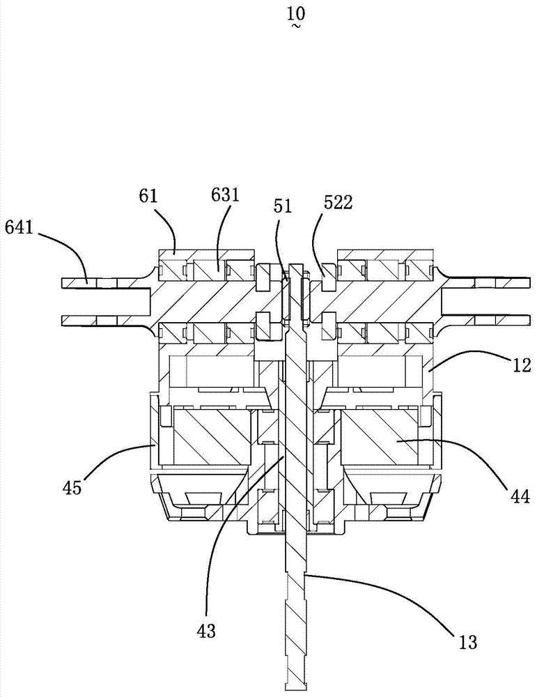 Variable-screw-pitch device and rotor wing assembly and multiple rotor wing aircraft adopting same