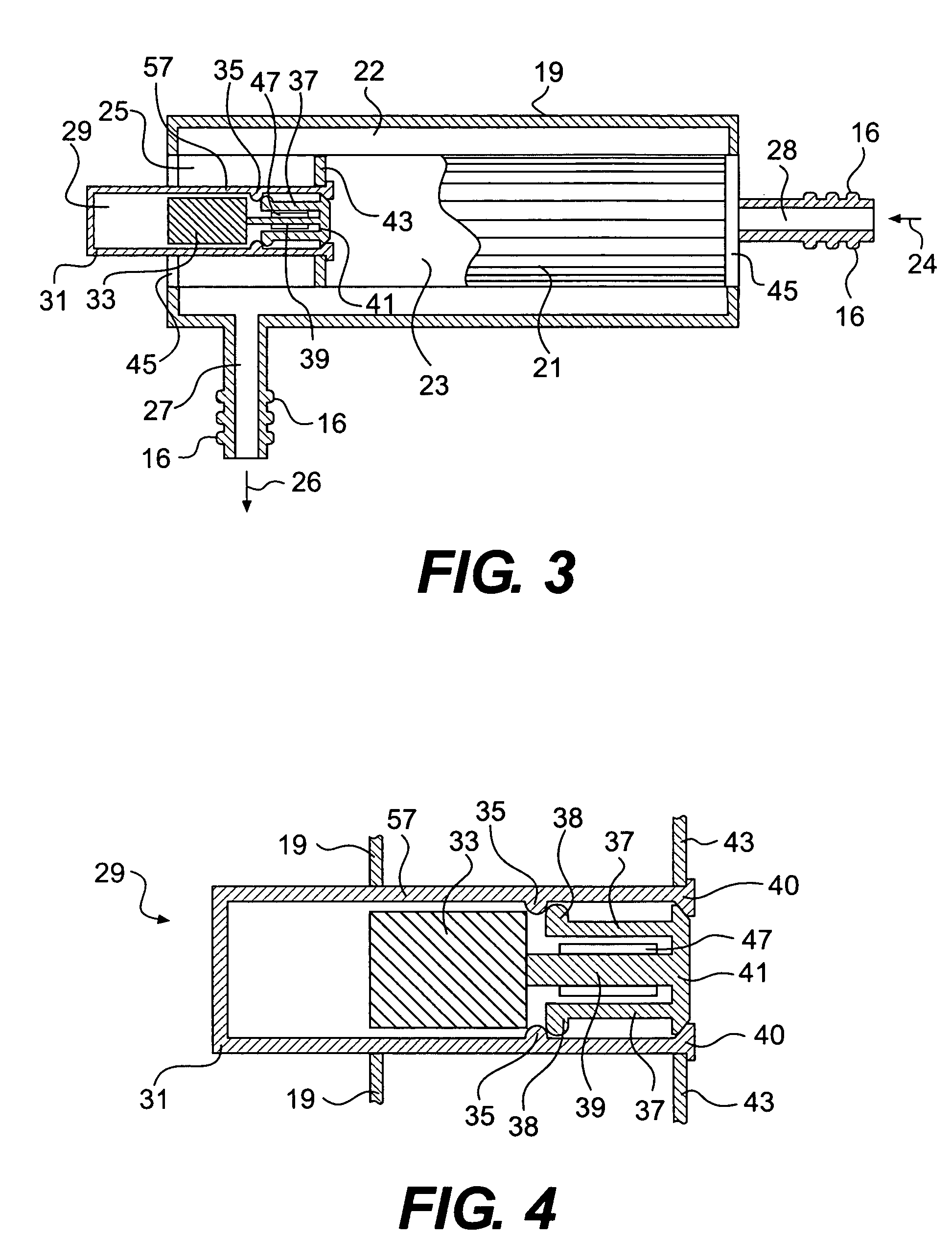 Fuel filter with valve indicator