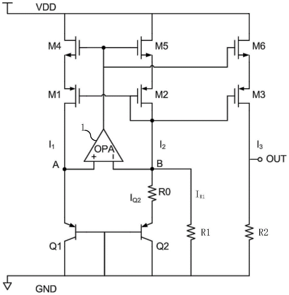 Bandgap Reference Source Circuit