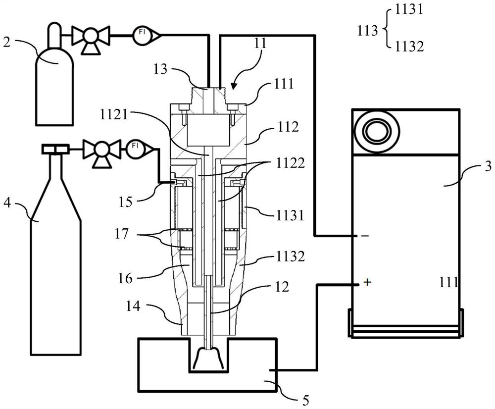 Narrow-gap TIG welding device