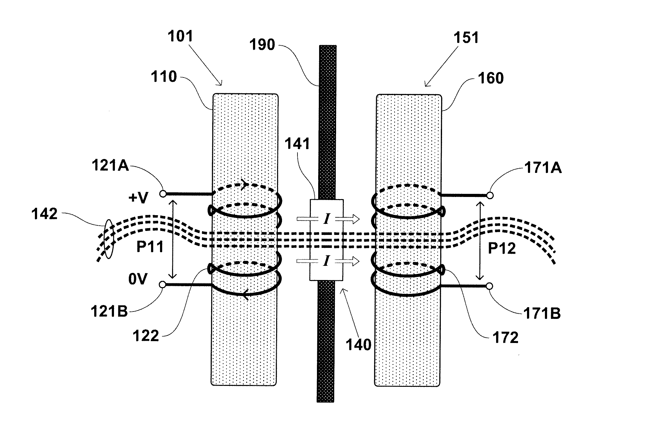 System for wireless communications through  sea vessel hull