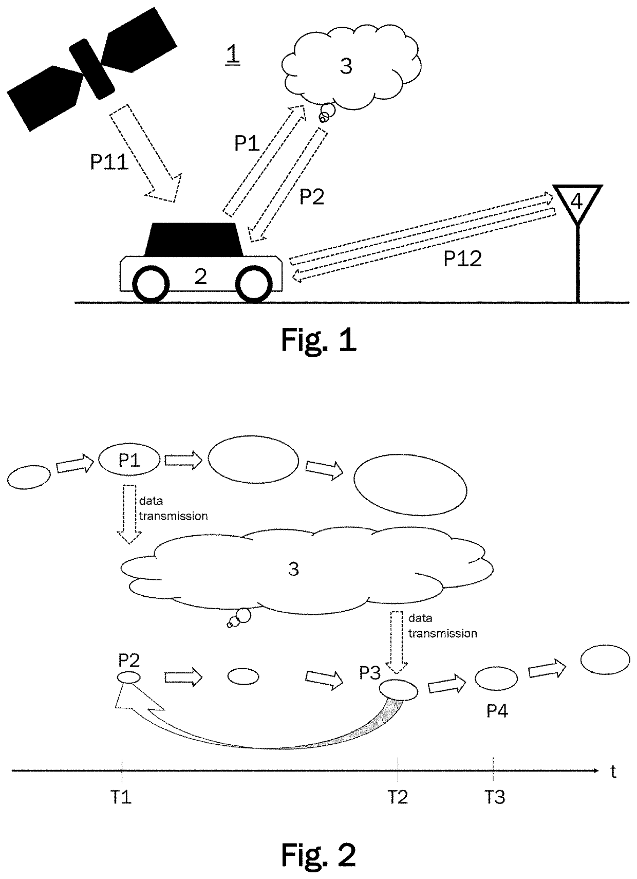 Method for localizing a vehicle