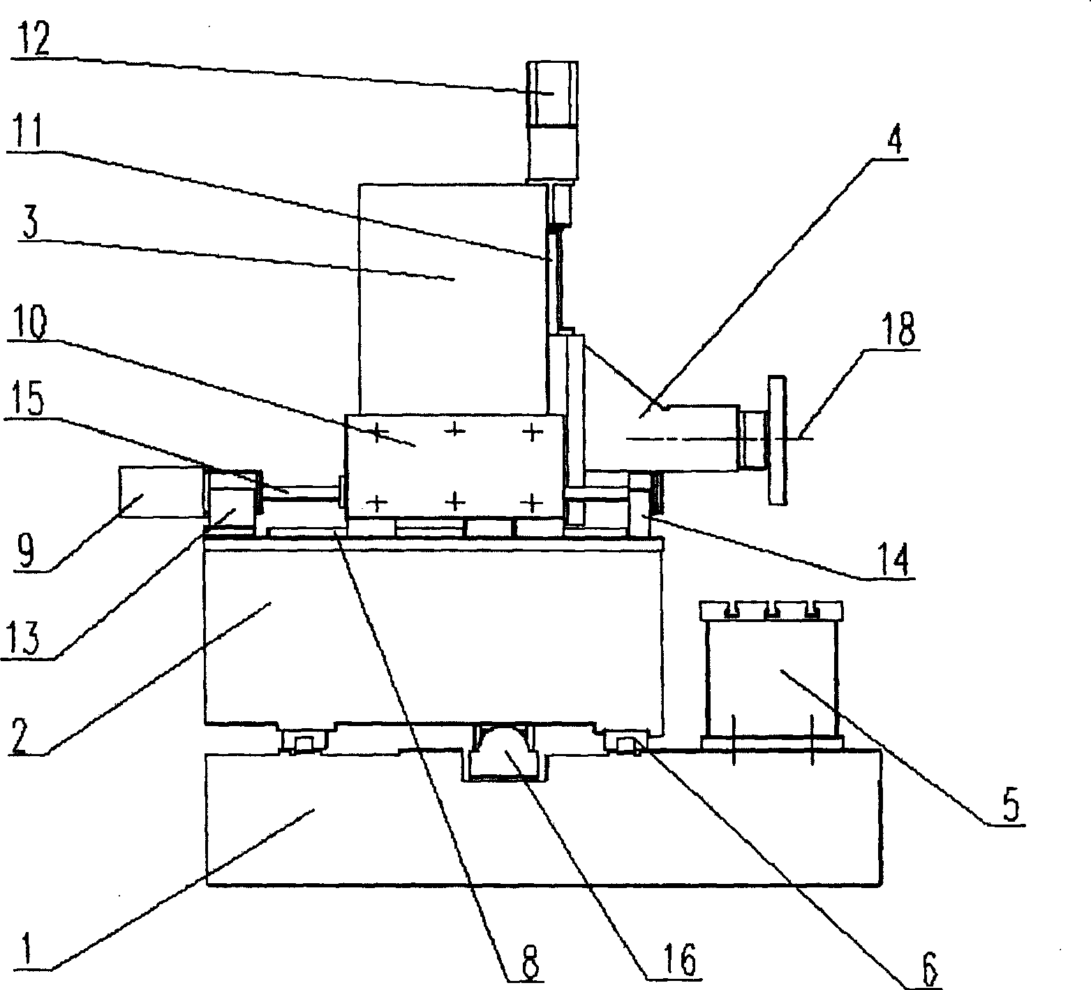 Column fully moving grinding machine