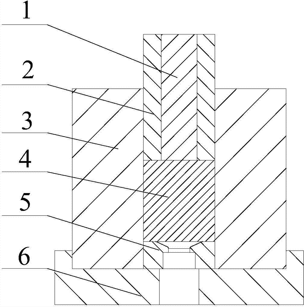 Metal alternative extrusion forming device and method