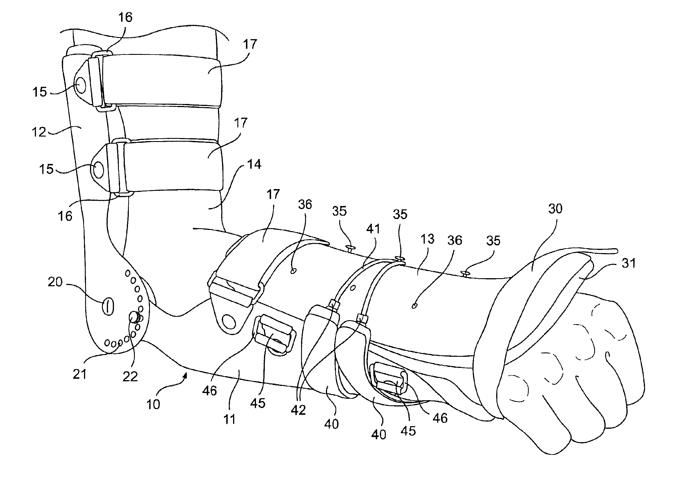Supination/pronation therapy device