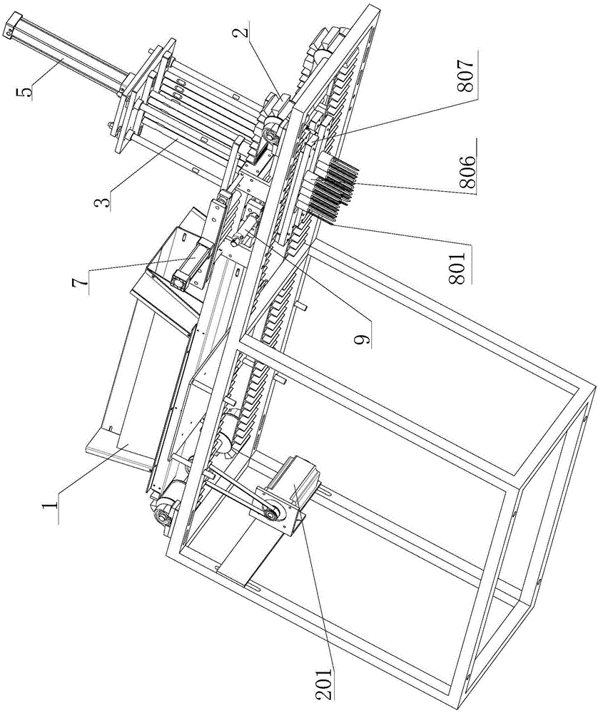 Inner barrel placement device for combined fireworks