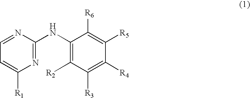 N-Phenyl-2-Pyrimidine-Amine Derivatives and Process for the Preparation Thereof