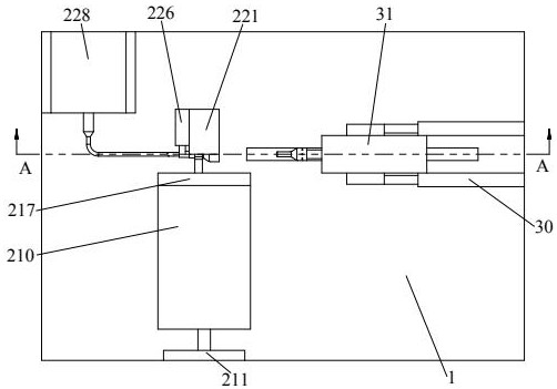 A kind of different-diameter copper pipe connector manufacturing processing machine and processing method